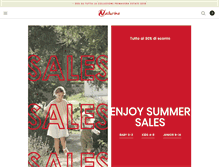 Tablet Screenshot of naturino.com